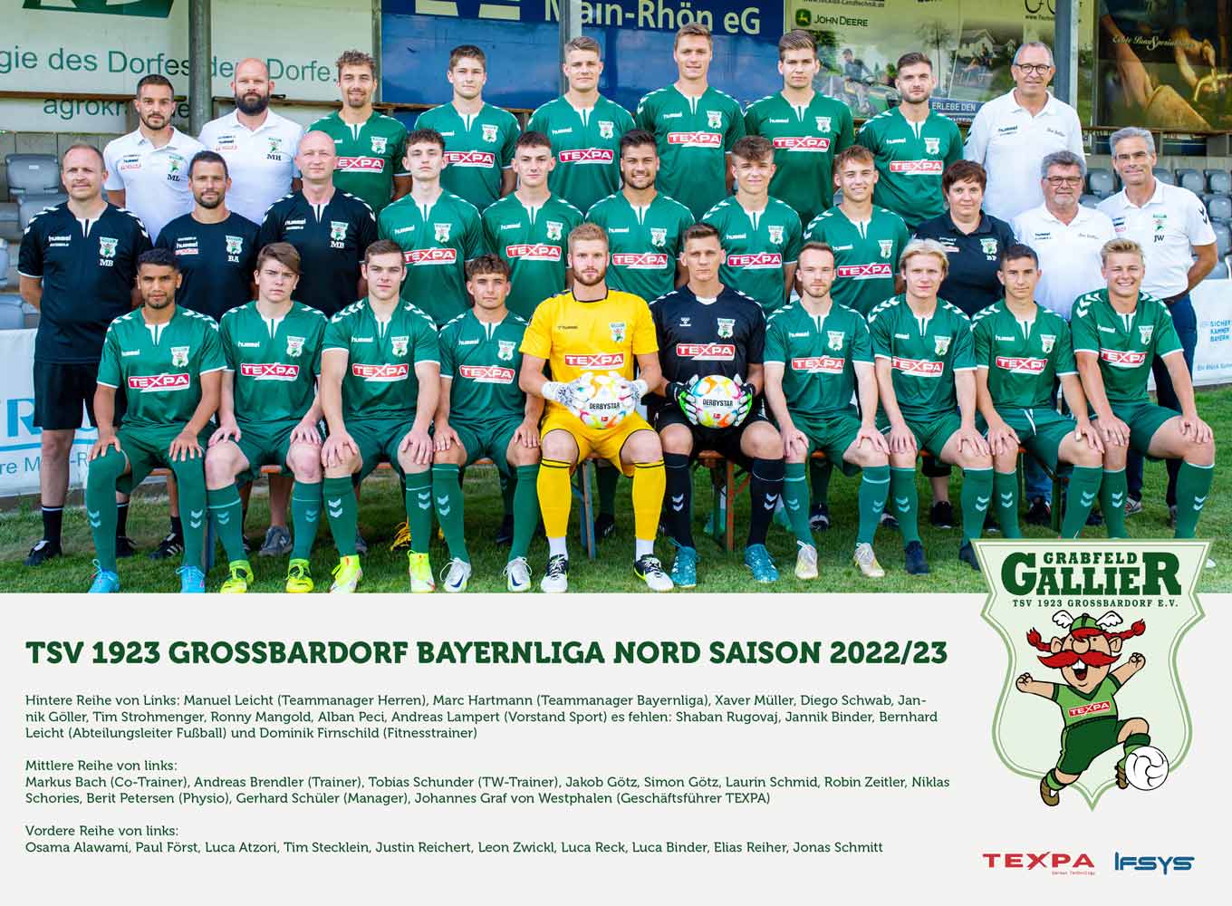 TSV Großbardorf - Team 2021